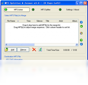 MP3 Splitter Joiner2026 ��Ƶ�������н�ͼ