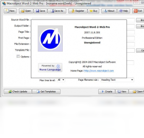 Macrobject Word-2-Web Converter �ĵ�ת�����߹��ܽ���