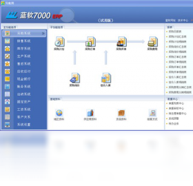 ����7000ERPV9.8 ��ҵ��Դ�滮���н�ͼ