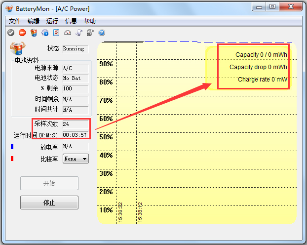 PassMark BatteryMon ���н����ͼ