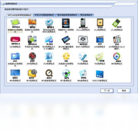 ����MPEG4��ʽת���� ֧�ָ�ʽ �б�