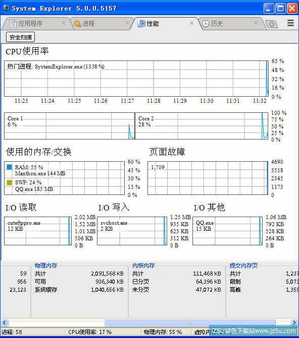 System Explorer �������Ӽ�ؽ���
