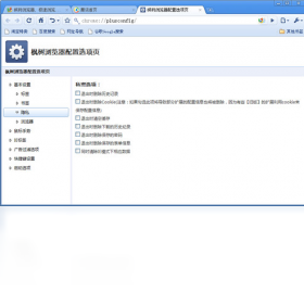 枫树浏览器(CoolNovo)书签管理界面
