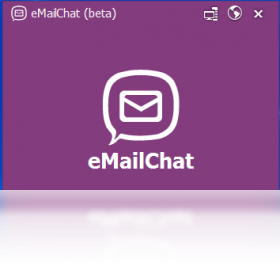 eMailChatv3.2.1 ��Ч�ʼ���ͨ���н�ͼ