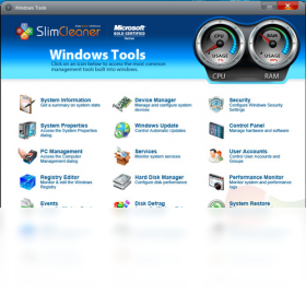 SlimCleanerV4.0 ϵͳ�����Ż��������н�ͼ
