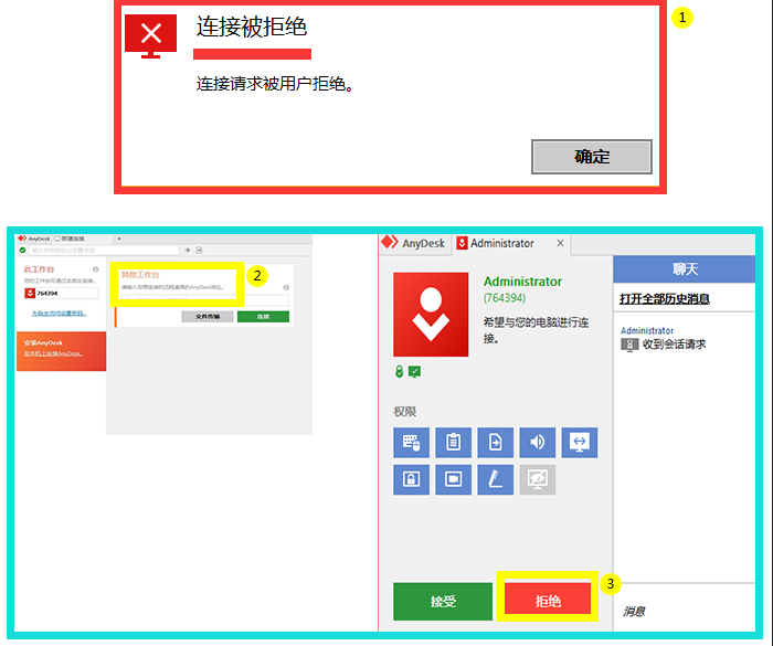 AnyDesk����ʧ�ܽ������