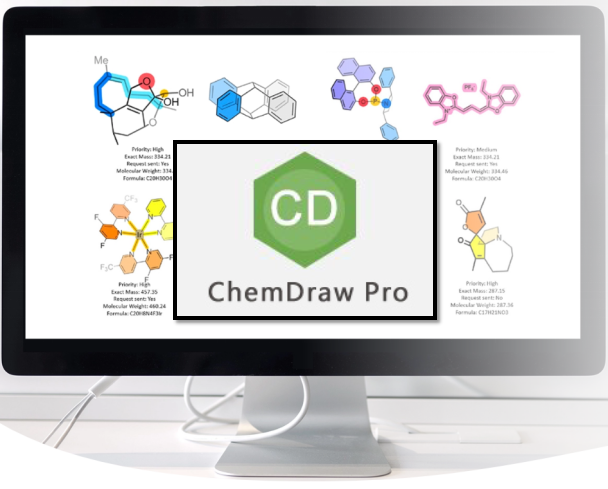 ChemDraw Professional 软件功能界面 使用教程 化学绘图工具