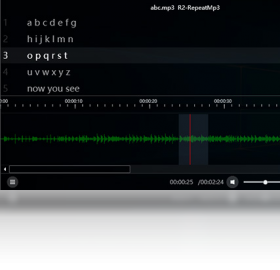 �������� repeat mp3v3.2.8 ��Ƶ�����������н�ͼ