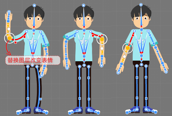 KoolMoves 骨骼绑定角色动画设计