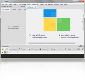 CodeLite2026 ������C/C++ IDE���н�ͼ