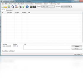 Subtitle Edit4.0.9 ��Ļ�༭�������н�ͼ