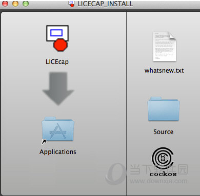 LICEcap 屏幕录制 GIF 工具界面