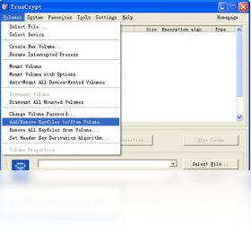 TrueCrypt7.1a ���̼������н�ͼ