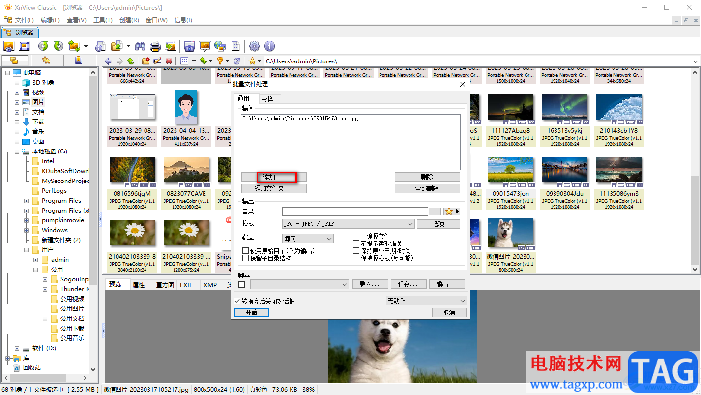 XnViewMP 批量转换图片格式操作教程