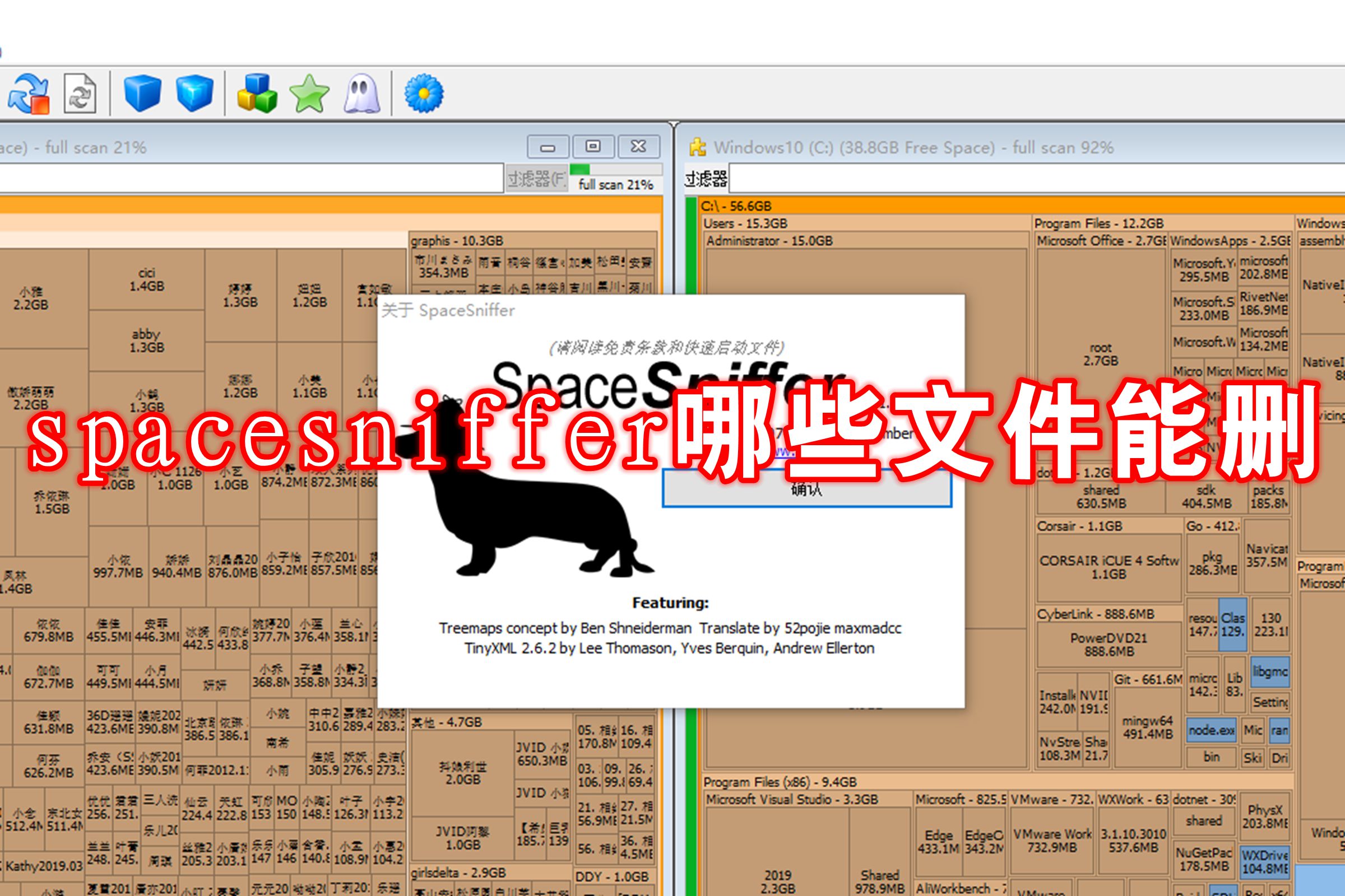 SpaceSniffer ��ȫɾ���ļ�