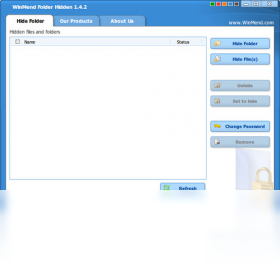 WinMend Folder Hidden2026 �ļ����ؼ��ܹ������н�ͼ