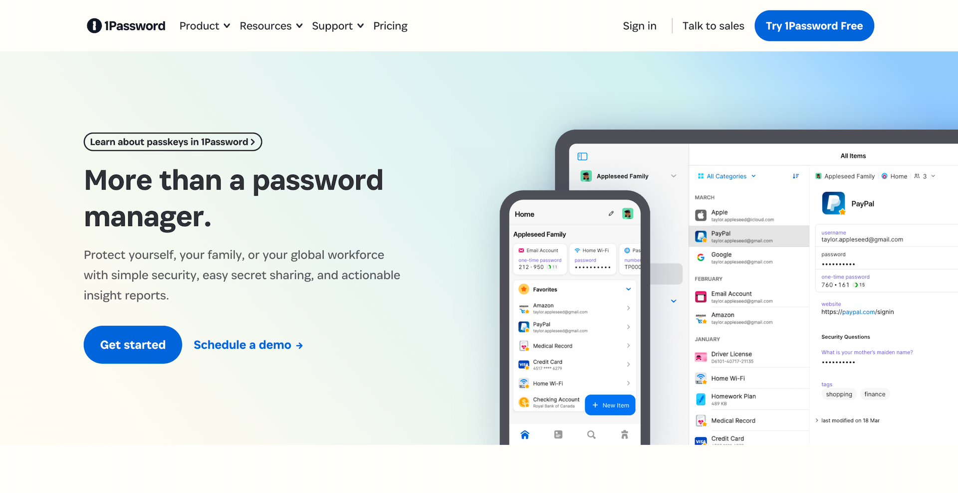 1Password 加密技术 安全防护