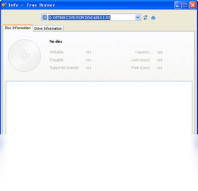 True Burnerv2.0 ��¼�������н�ͼ
