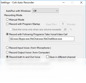 Cok Auto Recorder ��Ƶѹ�� �ļ���С �Ż�