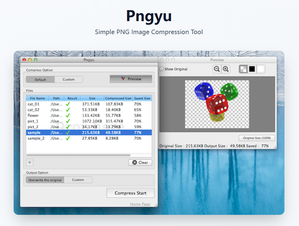 Pngyu 画质对比