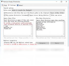 Remove Empty Directories ϵͳ������