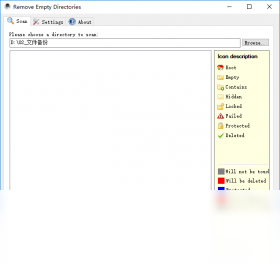 Remove Empty DirectoriesV2.2 ������Ŀ¼�������н�ͼ