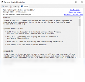 Remove Empty DirectoriesV2.2 ������Ŀ¼�������н�ͼ