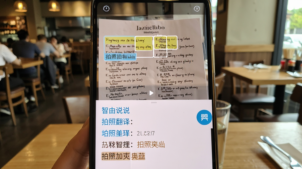 ���壺����˵���շ��빦�ܣ��ֻ�����ͷ��׼һ��Ӣ�Ĳ˵�����Ļ�·���ʾ���������ġ����֣��ֻ���֣��˵�ռ�ݻ����ϰ벿�֣����������°벿�֡��Ű棺���������ж��գ�ԭ���������ò�ͬ��ɫ���֡�������������������������Ȼ���ߡ�ϸ�ڣ��˵��ϵ����ֱ�������ѡ���������������·��밴ť�����ʣ��������޶���Ԫ�ء�