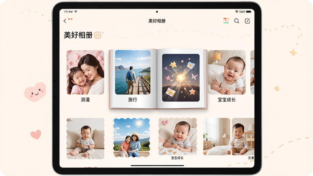 ���壺ƽ�����չʾ��������ᡱ��ģ��ѡ����棬��Ļ����ʾ�������ģ������ͼ������һ������չʾ��̬Ч�������֣�ƽ����У���Ļ�����������Ű棺ģ���Ժ��򻬶���ʽ���У�ÿ��ģ���·������ƣ������ܰ�ɰ���ɫ����ͣ�ϸ�ڣ���Ļ���С��������������С����������ɳ�����ģ�����ƣ�������ʾ����Ƭ�����ʣ����壬�ɾ����޶���Ԫ�ء�
