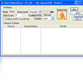 IntelBurnTest2026 �ȶ��Բ������н�ͼ