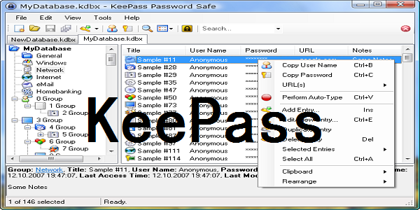 KeePass Password Safe �����������