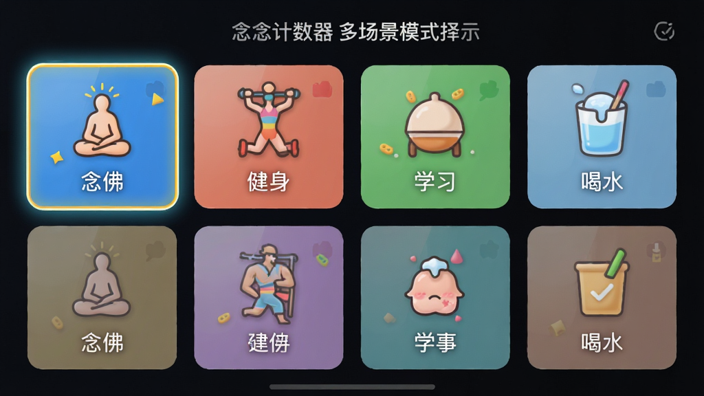 ���壺һ��������ೡ��ģʽѡ����档���֣�����״���ж��������Ƭ��������𡢽�����ѧϰ����ˮ�ȣ�ÿ����Ƭ��ͼ������ơ��Ű棺��Ƭʽ���֣��������򡣷�����»��ã�ɫ�ʷḻ��ϸ�ڣ���ǰѡ�еĳ�����Ƭ�и����߿�������Ƭ��͸�������ʣ�������Ⱦ���ɾ��޶���Ԫ�ء�