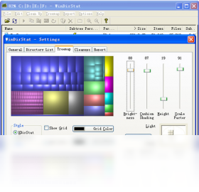 WinDirStat1.1.2 ���̿ռ�������н�ͼ