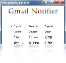 Google Gmail Notifier �ʼ����� ���ܽ���