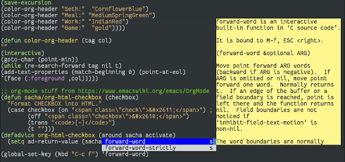 EMACS ʹ�ü���