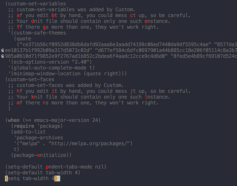 EMACS ��� �Ƽ�