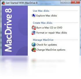 MacDrive 8 ���� ���� ʹ��