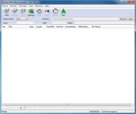 Ease MP3 WAV Converter 转换速度 批量处理