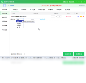 青苹PDF转换器 格式转换效果