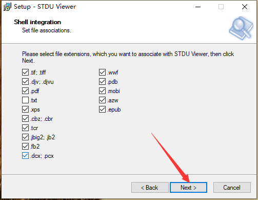STDU Viewer ��ӡ���ý���