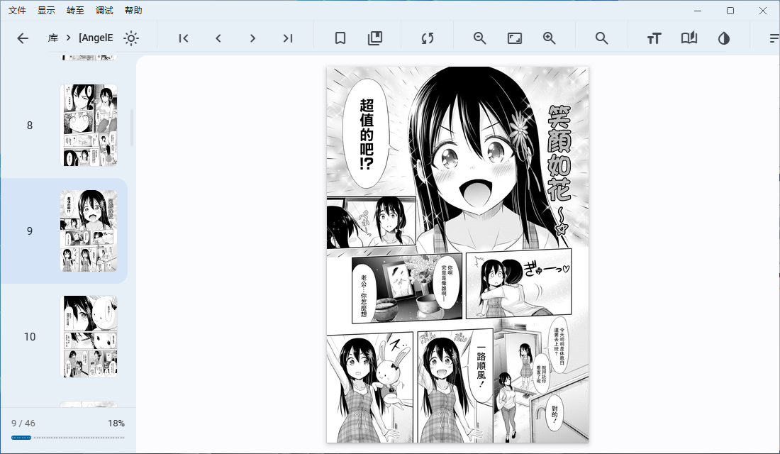 ComicShelf 支持的漫画格式类型