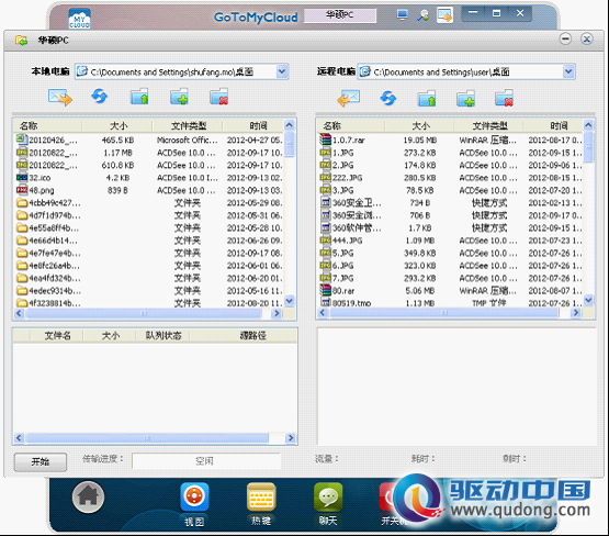 GoToMyCloud被控端 连接界面 设备ID