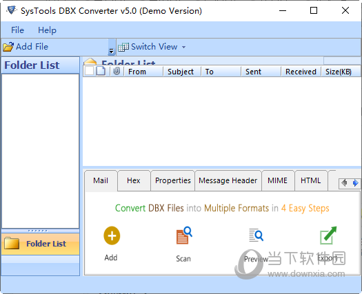 SysTools DBX Converter �������� ���ܽ���