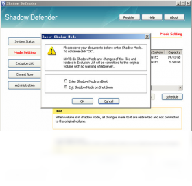 Shadow Defender1.5.0.726 ϵͳ��ԭ�������н�ͼ