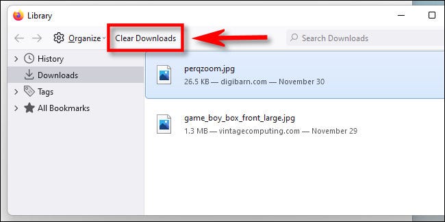 firefoxdownloadsview 下载历史管理工具