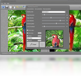 FotoSketcher3.90 ͼ�����蹤�����н�ͼ
