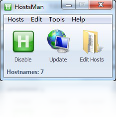 HostsMan4.7.1051 ��Ч����Hosts���н�ͼ