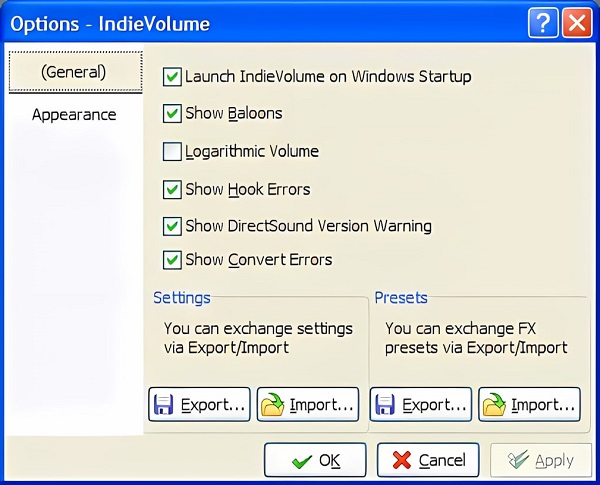 IndieVolume 调整程序音量 操作