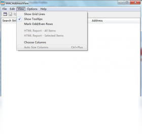 MACAddressViewv1.0 ���繤�����н�ͼ