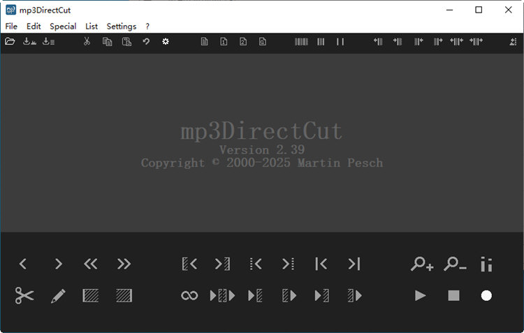 mp3 directcut 无损剪切操作步骤